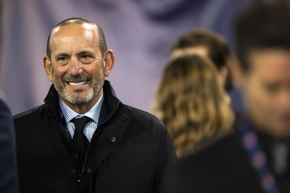 MLS commissioner Don Garber is hopeful the league's summer tournament goes off with few complications. (Photo by Brett Carlsen/Getty Images)