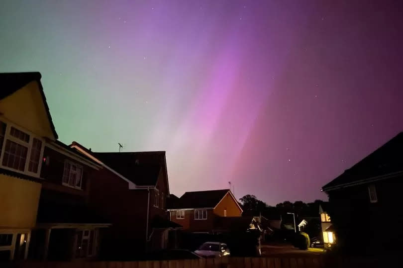 Thousands across London and the south east witnessed aurora borealis because of a geomagnetic storm