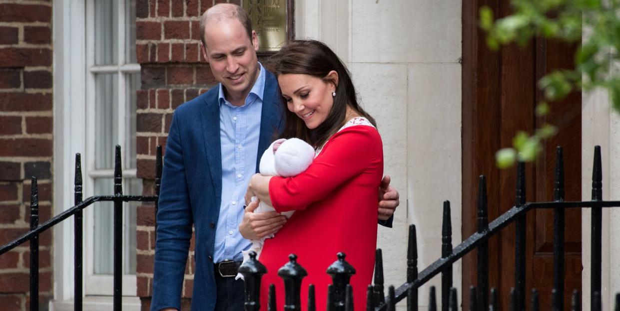 kate middleton reminisces mum prince george prince louis birth