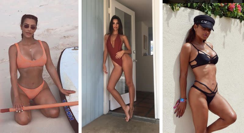 Ces bas de maillots de bain n’en finissent pas de remonter [Photos: Instagram]