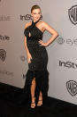 <p>Model Miranda Kerr attends the InStyle and Warner Bros. party at the Beverly Hilton Hotel. (Photo: Frazer Harrison/Getty Images) </p>