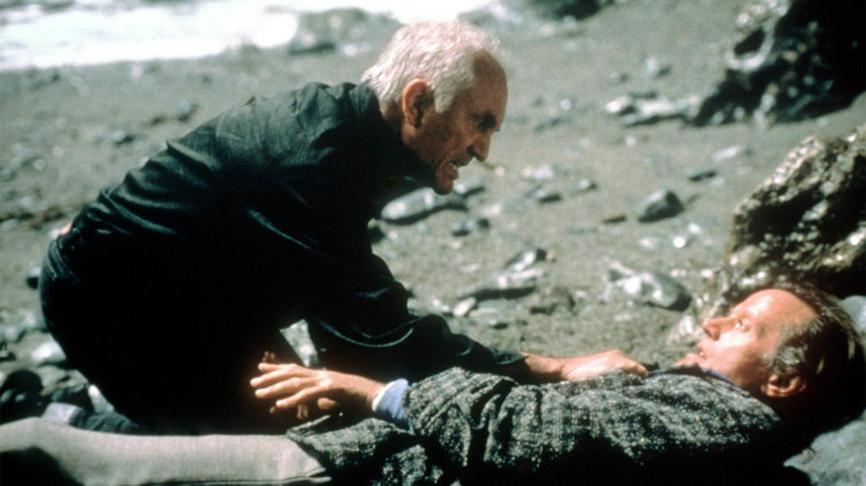 Terence Stamp and Peter Fonda in 1999's The Limey. (Artisan)