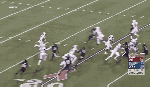 Memphis scores first TD on a kickoff return in nearly 20 years