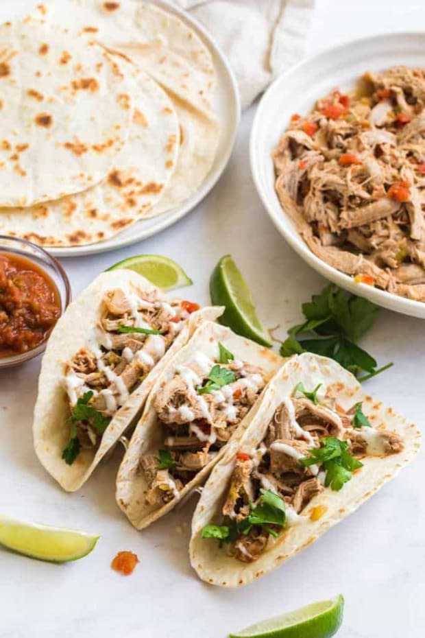 <p><a href="https://mycrazygoodlife.com/crock-pot-pork-carnitas-recipe/" rel="nofollow noopener" target="_blank" data-ylk="slk:My Crazy Good Life" class="link ">My Crazy Good Life</a></p>