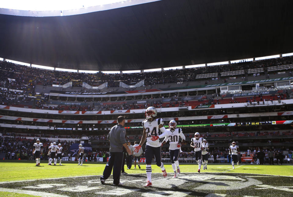 Raiders contra Patriots en la Ciudad de México