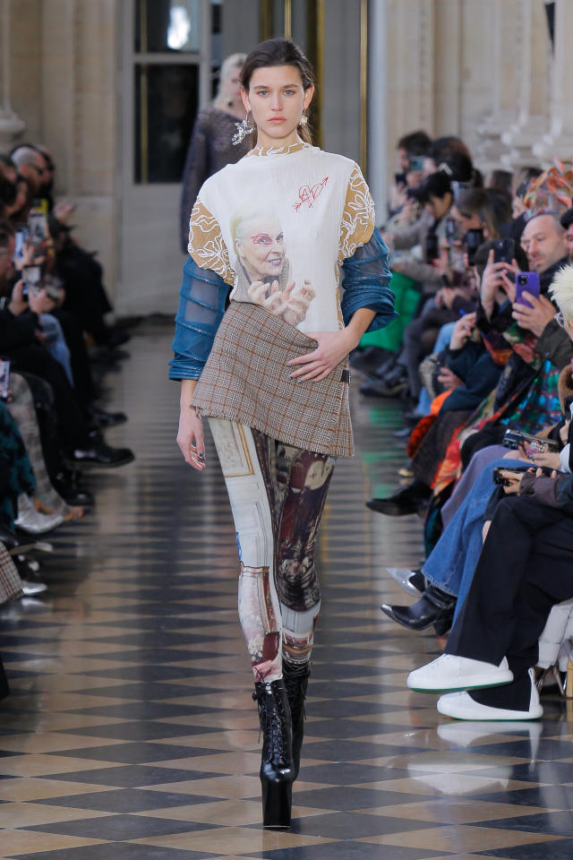 Vivienne Westwood Fall Winter 2023 Collection at PFW, Photos – Footwear News