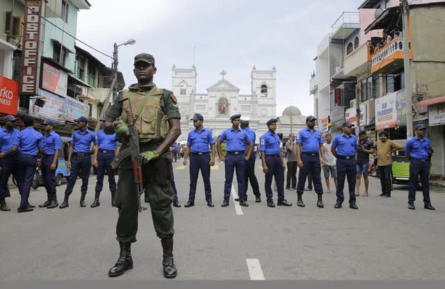 Sri Lanka church blasts