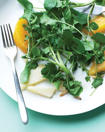 Watercress Salad with Manchego and Orange