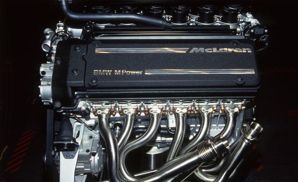 <p>This choice is fairly well known, coming out of a collaboration between McLaren and BMW in the early 1990s, and there’s a reason why it’s usually at the top of lists like this. (1993 McLaren F1 engine pictured)</p>