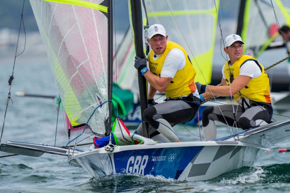 Dylan Fletcher and Stuart Bithell (Bernat Armangue/AP) (AP)