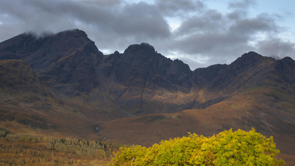 reasons you need binoculars: Bla Bheinn on Skye