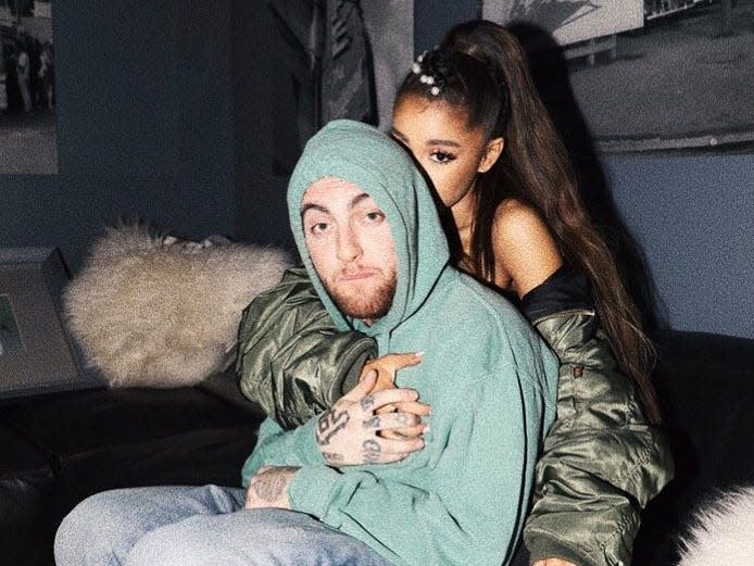 ariana grande mac miller