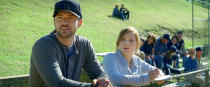 Justin Timberlake and Amy Adams in Warner Bros. Pictures' "Trouble with the Curve" - 2012