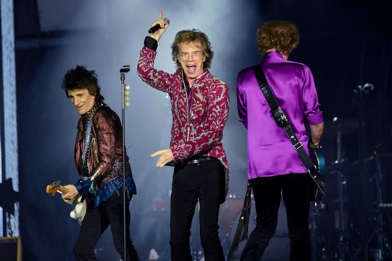 Los Rolling Stones suspendieron su último concierto por el Covid positivo de Mick Jagger (Evan Agostini/Invision/AP)