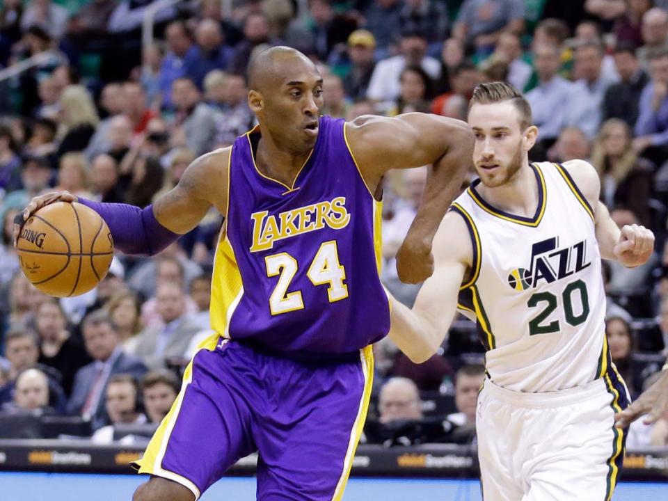 Kobe Bryant Gordon Hayward