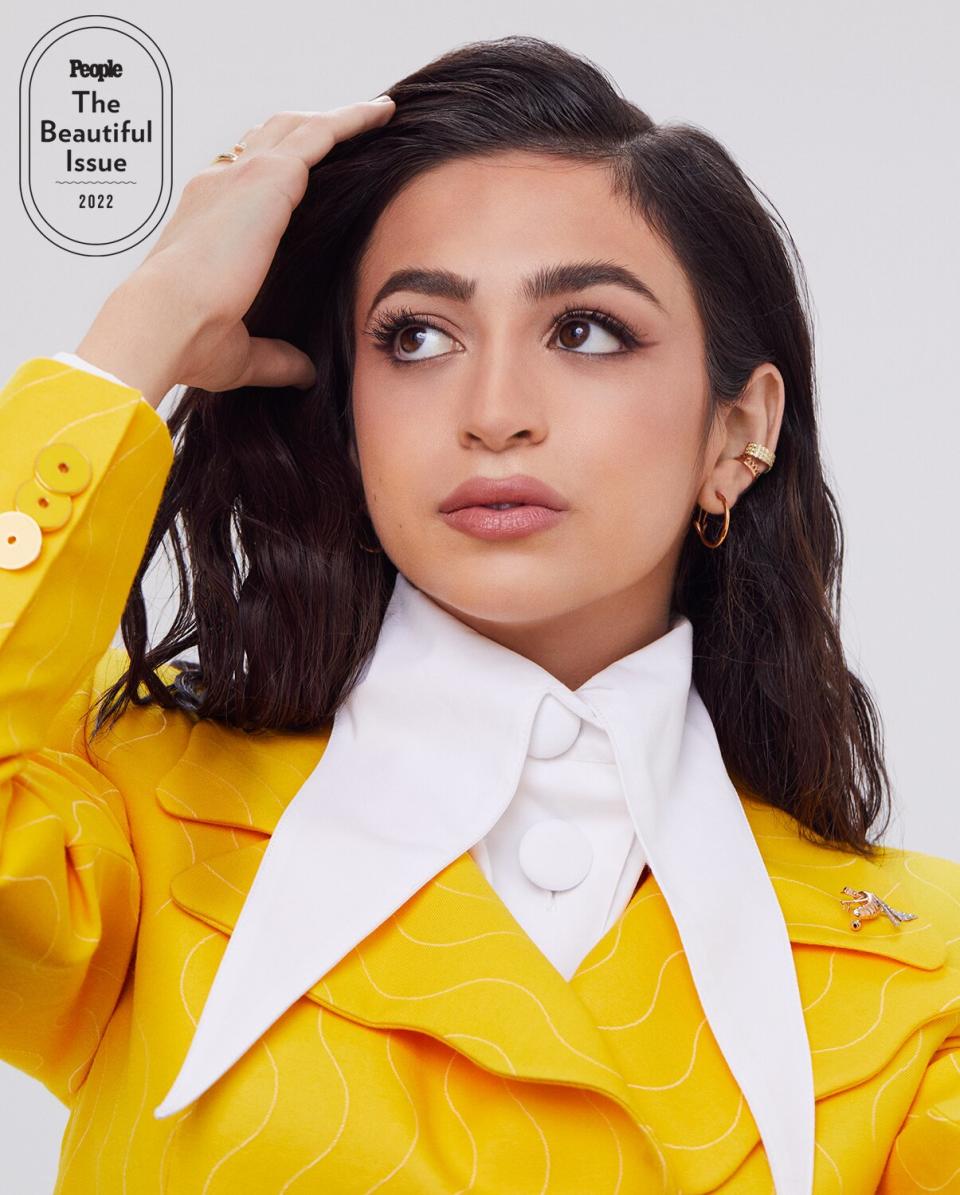 Josie Totah photographed at Dust Studios in Los Angeles, CA on April 9, 2022.