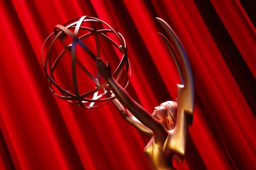 Emmy statuette.