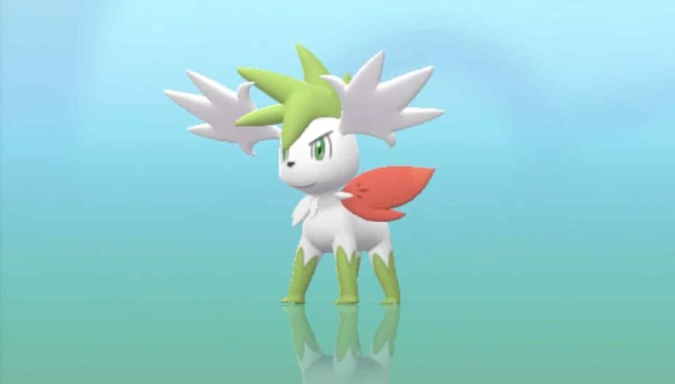 The gratitude Pokémon takes one whiff of her favorite flower and then gains the Flying type. Shaymin is also genderless- non-binary icon! It can remove toxins in the air to transform baron land into a lush field of flowers. Must remove toxic in community...