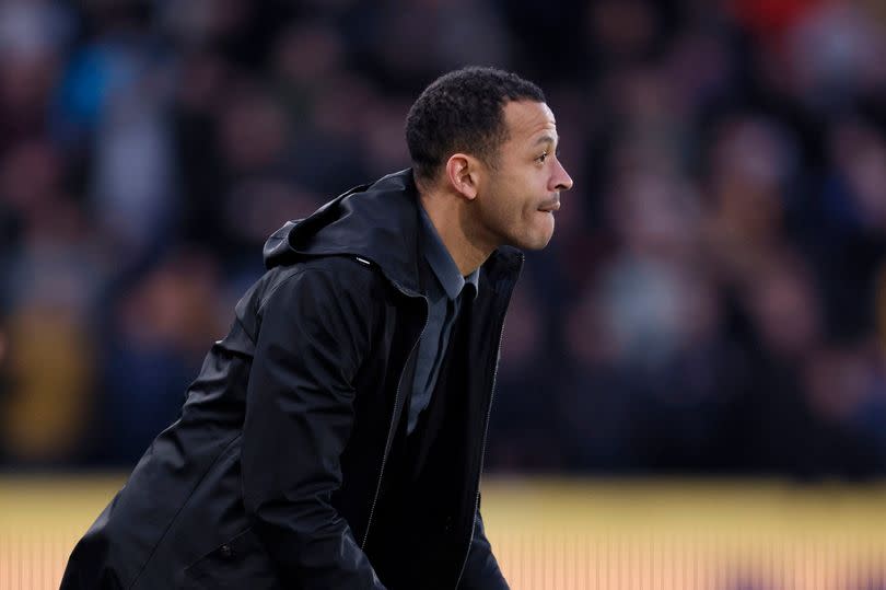 Hull City manager Liam Rosenior during Saturday's pulsating 3-3 draw with Ipswich Town -Credit:Richard Sellers/PA Wire