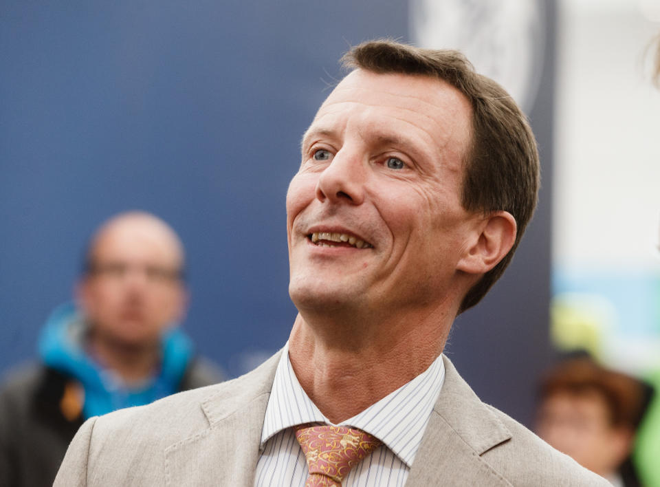 Prince Joachim of Denmark visits the 'HUSUM Wind' wind energy trade fair in Husum, Germany, 14 September 2017. The trade fair is to run until 15 September 2017. Photo: Markus Scholz/dpa (Photo by Markus Scholz/picture alliance via Getty Images)