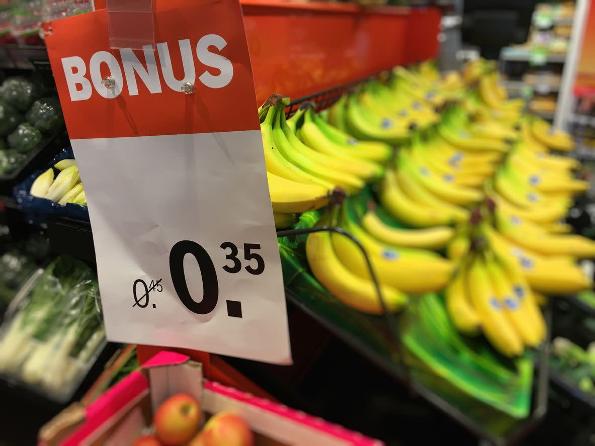 Bananas on Sale