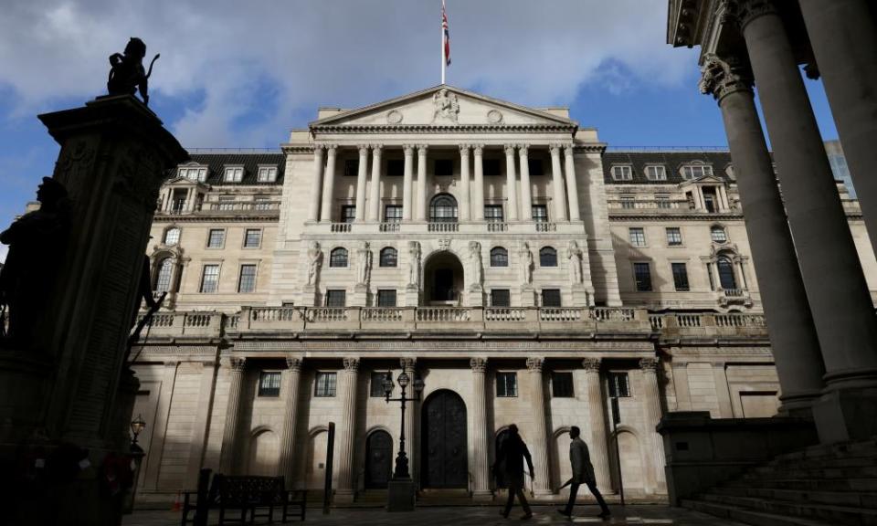 Bank of England, in London