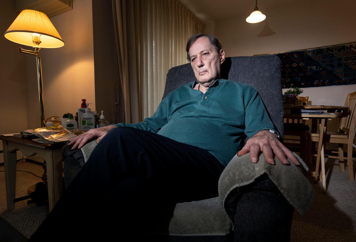 Dylan Abraham, who had his first psychotic episode when he was 18, has been able to lead an independent life. But like many people aging in Wisconsin with mental illness, there are questions about his care in the future.