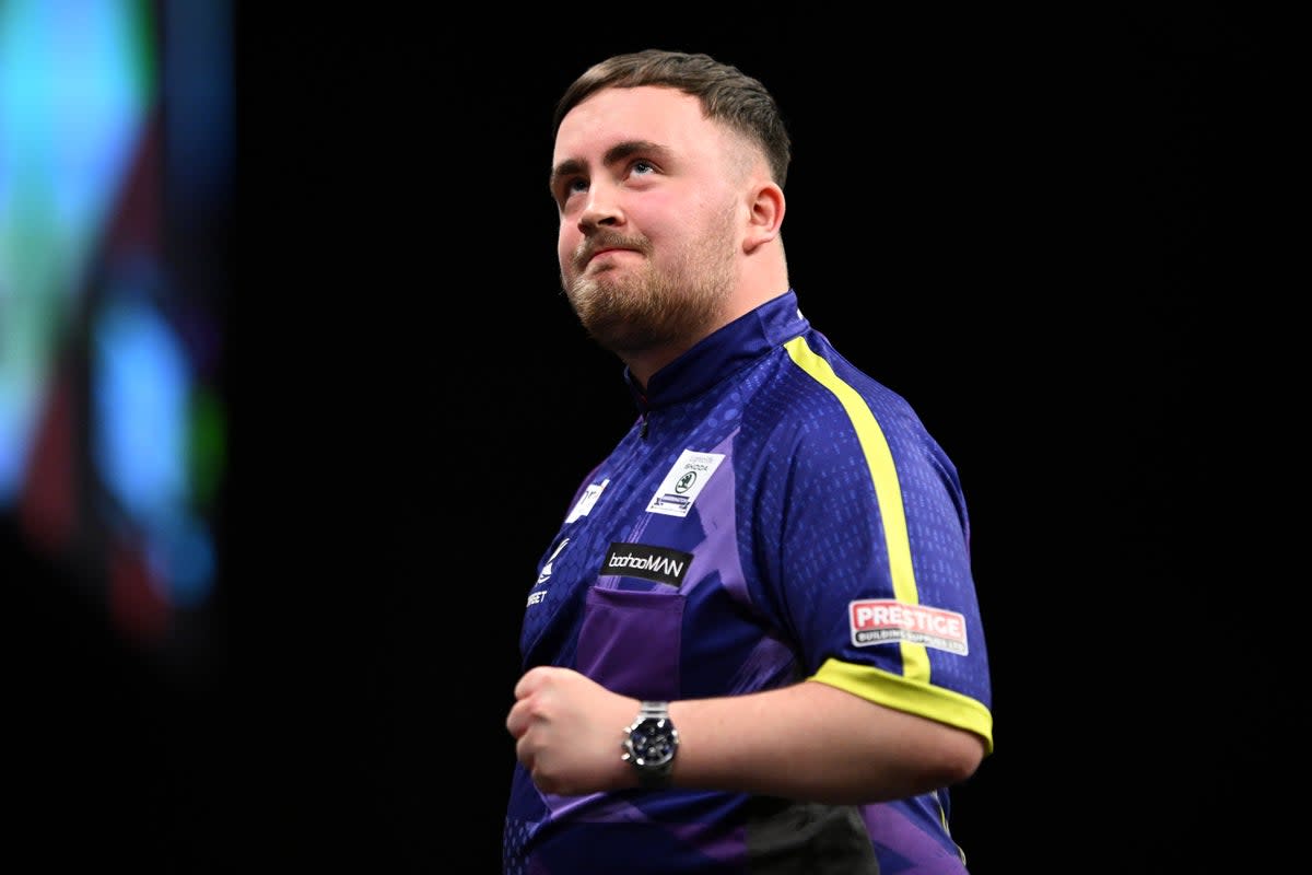 Luke Littler is through to the Premier League final (Getty Images)