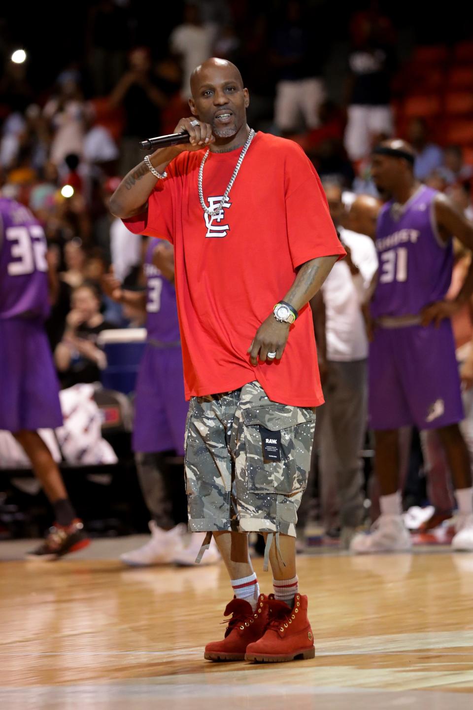 DMX performs in Chicago on July 23, 2017.