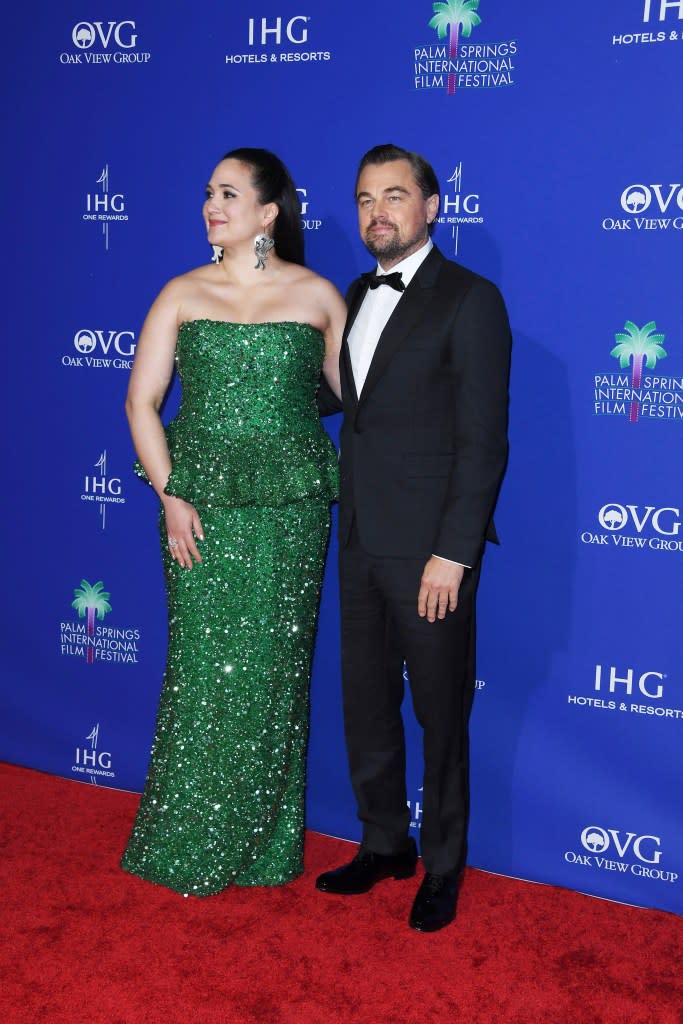 Lily Gladstone & Leonardo DiCaprio, “Killers of the Flower Moon” at PSIFF 2024