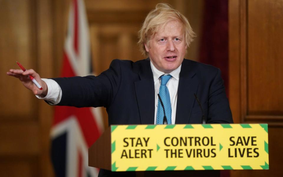 Boris Johnson has put a taskforce together to reassess the NHS - PA