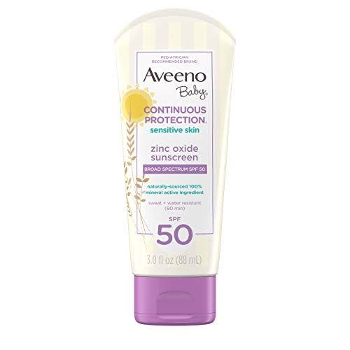 8) Baby Continuous Protection Sunscreen SPF 50