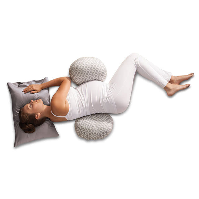 <p><em>Boppy Bump and Back Geo Circles Pregnancy Support Pillow, $30</em></p><p><a rel="nofollow noopener" href="https://www.amazon.com/dp/B01N3Y3848/?tag=syndication-20" target="_blank" data-ylk="slk:BUY NOW;elm:context_link;itc:0;sec:content-canvas" class="link ">BUY NOW</a></p>