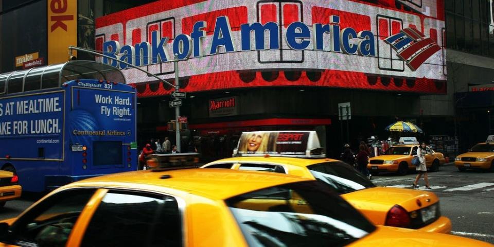 bank of america bofa times square building cabin