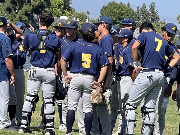 Sherman Oaks Notre Dame will get a rematch with JSerra on Thursday in the Southern California Division I regional semifinals.