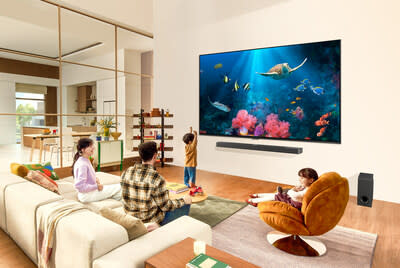 LG announced the newest lineup of 2024 QNED and QNED Mini LED TVs, offering a wider selection of screen choices including an ultra-large 98-inch size with vibrant picture quality, advanced AI-powered processing technologies, extensive personalization features and sophisticated design. (CNW Group/LG Electronics Canada)