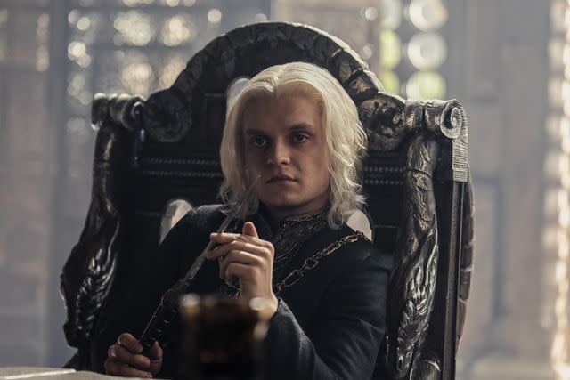 <p>Ollie Upton/HBO</p> Tom Glynn-Carney as Aegon II Targaryen in 'House of the Dragon' season 2