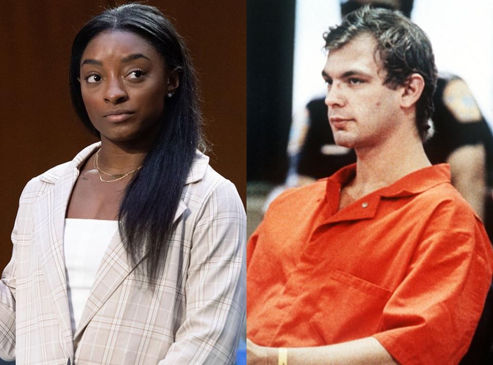 Simone Biles, Jeffrey Dahmer