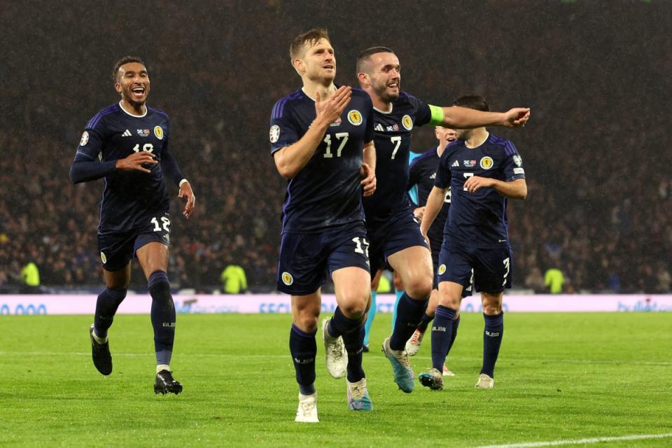 Scotland have reached next summer’s Euros  (Getty Images)