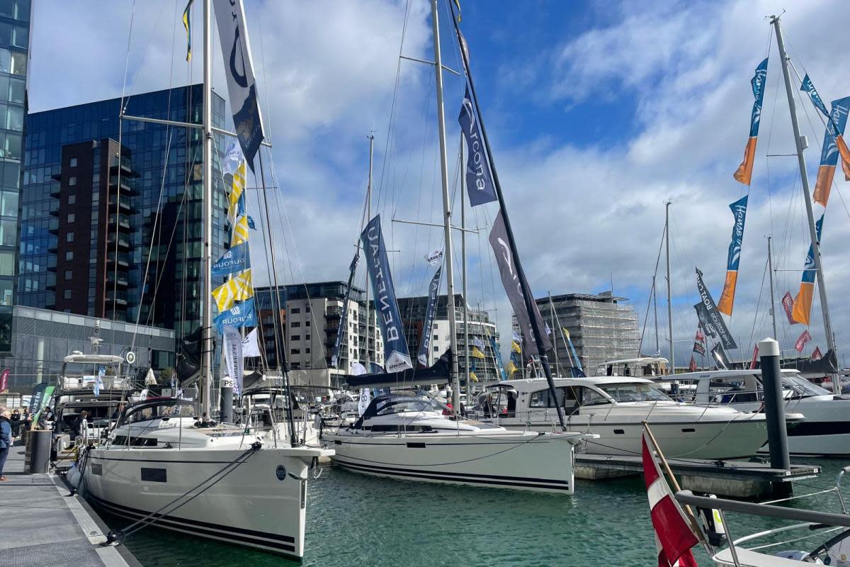 The first day of the South Coast Boat Show has kicked off in its fifth year running. <i>(Image: Newsquest, Jose Ramos)</i>