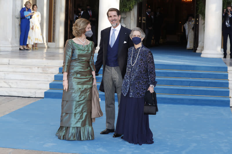 Reina Sofía, princesa Irene, Pablo de Grecia