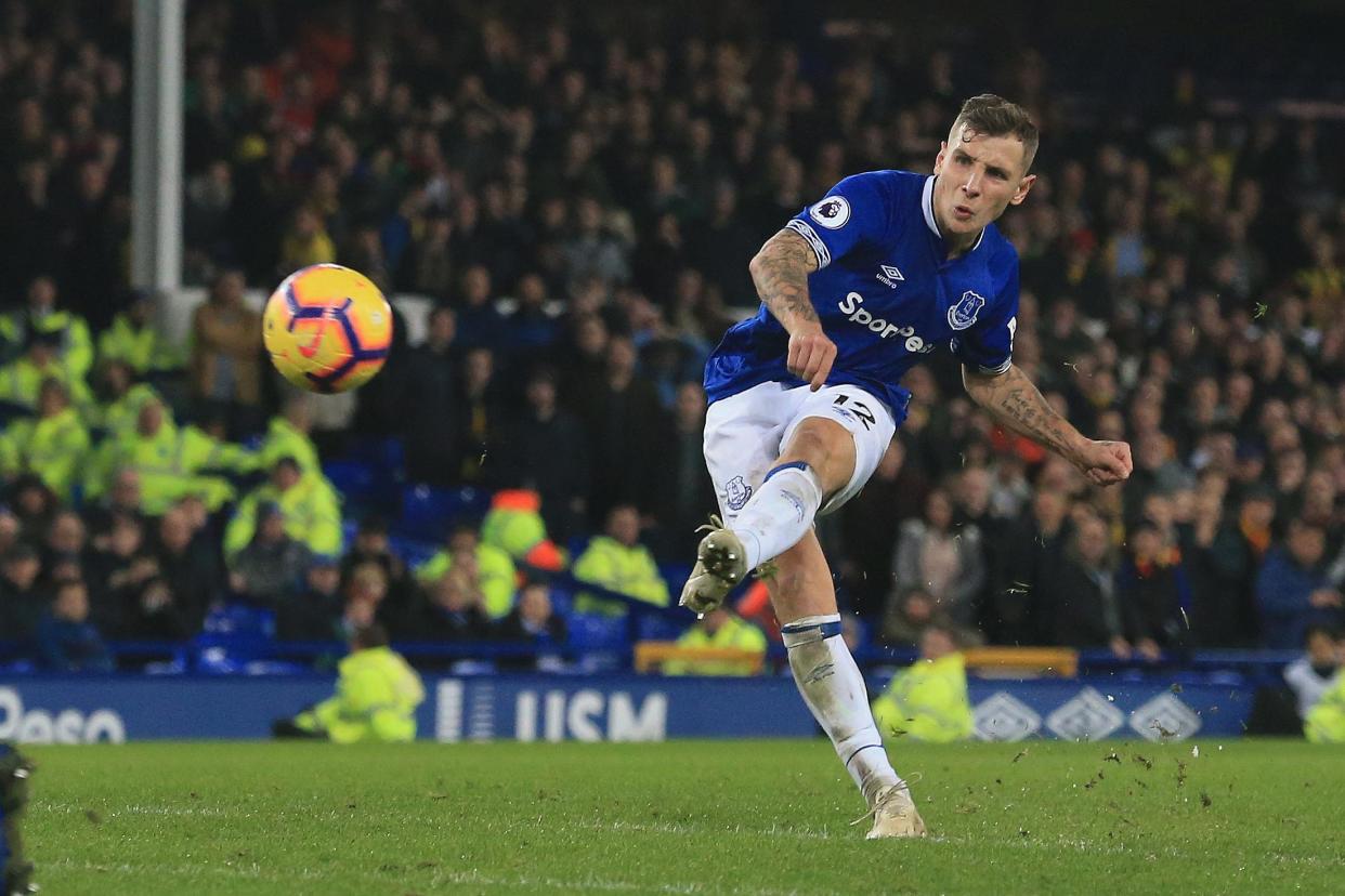 Digne's effort levelled the contest in injury time: AFP/Getty Images