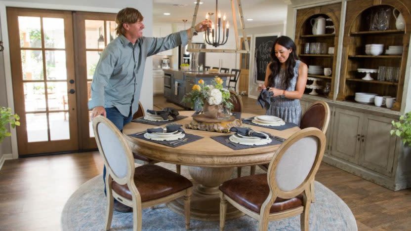 Chip and Joanna Gaines decorate the Prickly Pear home