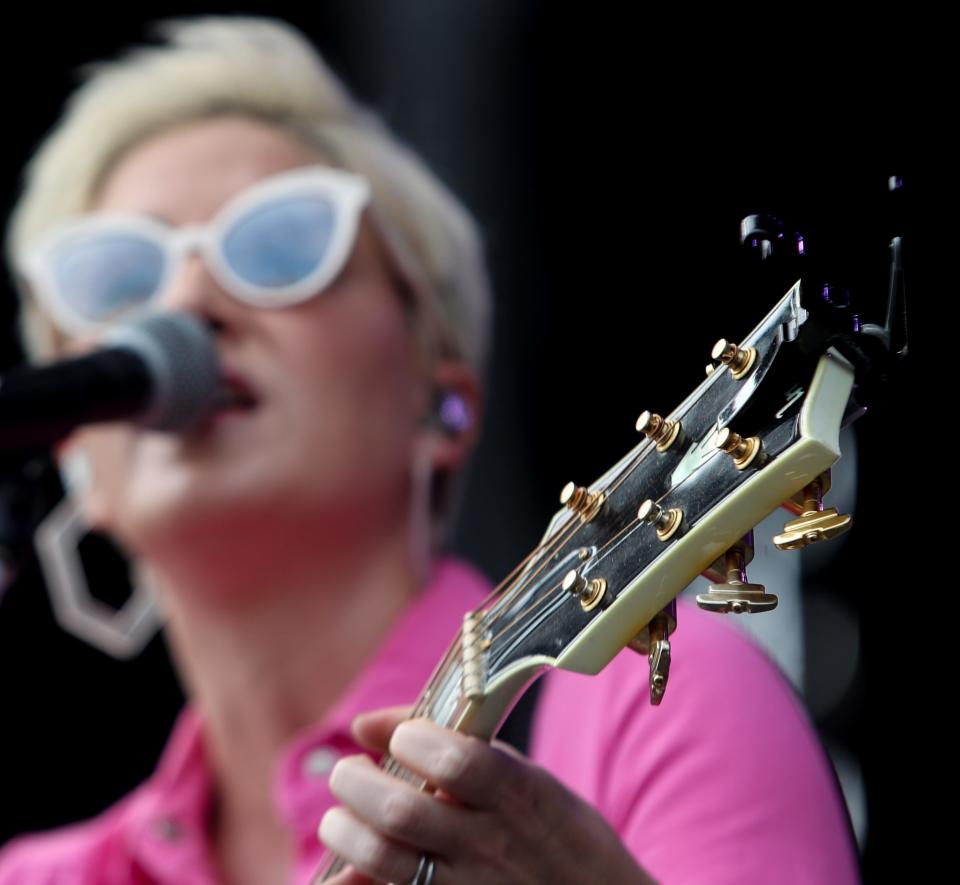 Maggie Rose performs on the Barrel Stage during day two of Bourbon and Beyond on Sept. 21, 2019.