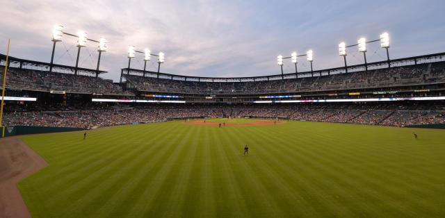 Comerica Park in Detroit Michigan / Detroit Tigers / Detroit Michigan