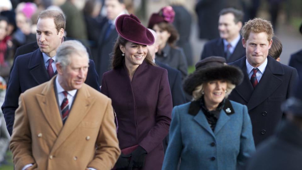 <p> In December 2011, Catherine joined the Royal Family for the Christmas Day Church Service at Sandringham. The Prince and Princess looked excited to mark this key milestone and joined other royals such as King Charles, Queen Camilla, and Prince Harry as they walked into St Mary Magdalene Church in Norfolk. </p>