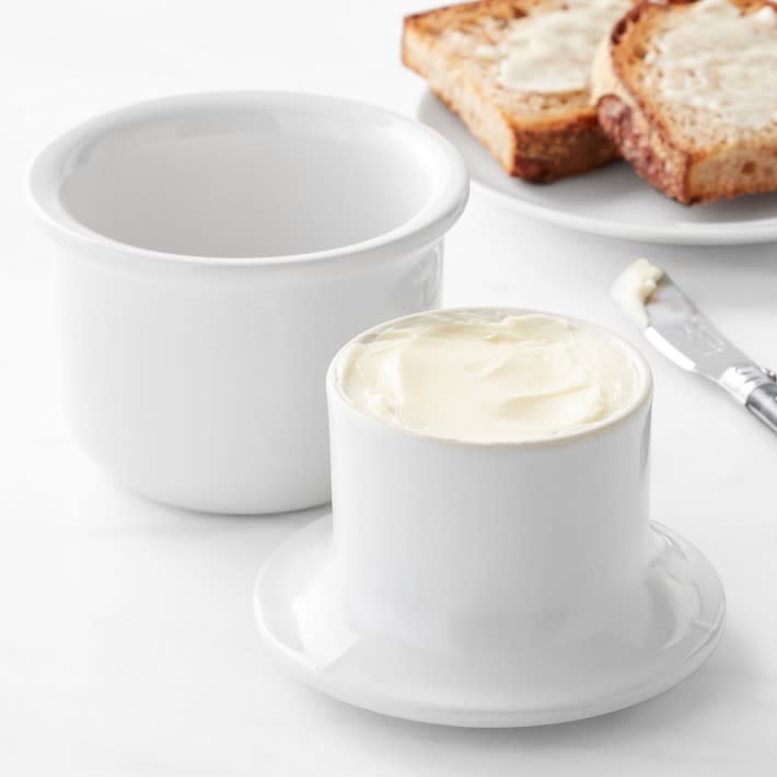 <p><a href="https://go.redirectingat.com?id=74968X1596630&url=https%3A%2F%2Fwww.williams-sonoma.com%2Fproducts%2Fws-butter-keeper&sref=https%3A%2F%2Fwww.esquire.com%2Flifestyle%2Fg41285851%2Fgifts-for-in-laws%2F" rel="nofollow noopener" target="_blank" data-ylk="slk:Shop Now;elm:context_link;itc:0;sec:content-canvas" class="link ">Shop Now</a></p><p>Breakfast Butter Keeper</p><p>williams-sonoma.com</p><p>$29.95</p>