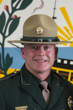 New Hampshire State Police Staff Sgt. Jesse Sherrill was killed Oct. 28 after a crash involving his police cruiser and a tractor-trailer on Interstate 95 near a Portsmouth exit.