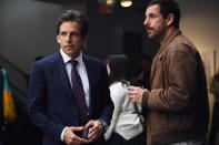 <p>A family tries to reconcile their actual lives with the stories they tell one another in Noah Baumbach’s funny, deeply moving ensemble piece. Dustin Hoffman gives his best performance in years as Harold Meyerowitz, an aging artist in denial about his legacy (or lack thereof), while Adam Sandler, as the oldest of Harold’s three children, puts his other recent films in depressing perspective by reminding audiences that he can actually act. <em>— G.W. </em>(Photo: Everett Collection) </p>