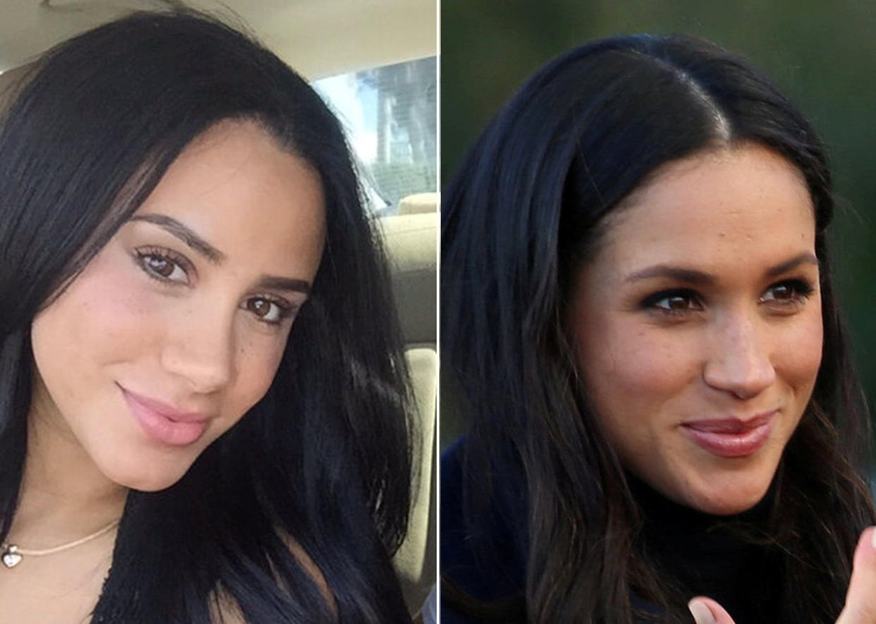 A Meghan Markle lookalike exists. (Photo: SWNS)